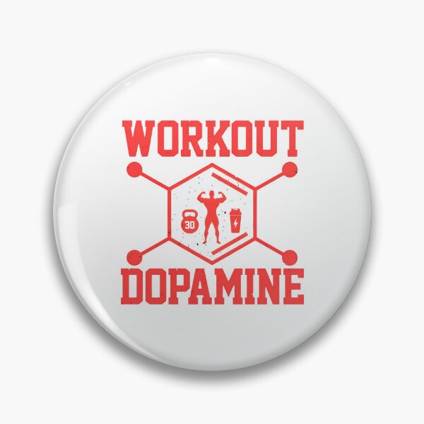 Item preview, Workout Dopamine | Fitness Motivation Design designed and sold by WonderWaresGifts.