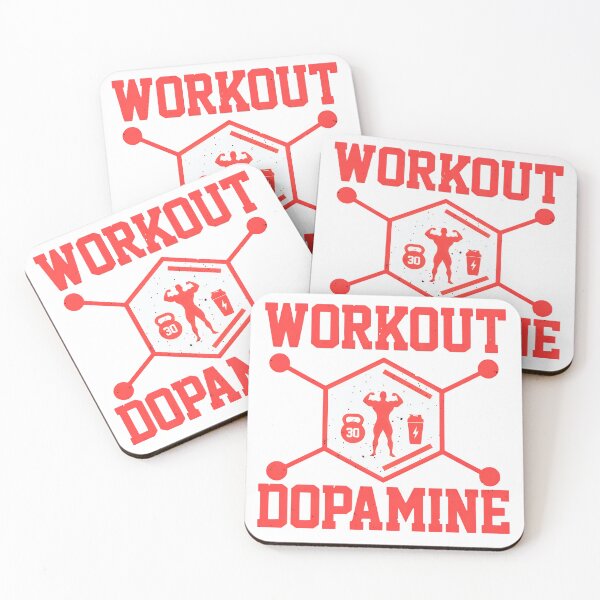 Item preview, Workout Dopamine | Fitness Motivation Design designed and sold by WonderWaresGifts.