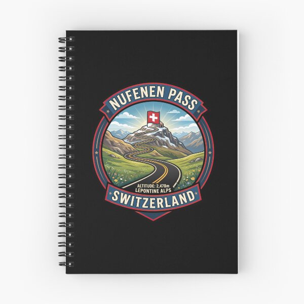 Item preview, Nufenen Pass Swiss Alps Motorcycle Adventure Graphic designed and sold by enzoade.