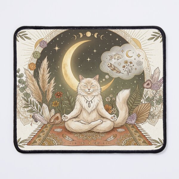 Item preview, Meditation Cat | Streetwear Yoga Cat designed and sold by Pluto ⭐️.