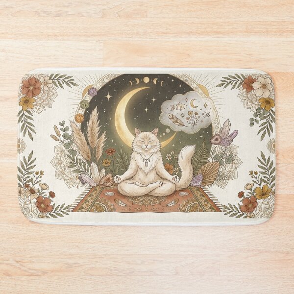 Item preview, Meditation Cat | Streetwear Yoga Cat designed and sold by Pluto ⭐️.