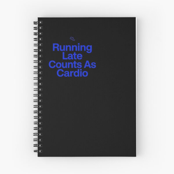 Item preview, Running Late Counts As Cardio - Runner designed and sold by BinAlgoPix.