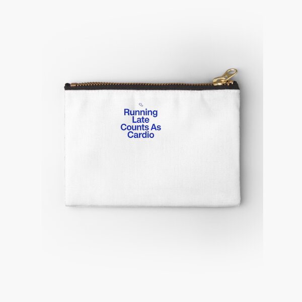 Item preview, Running Late Counts As Cardio - Runner designed and sold by BinAlgoPix.