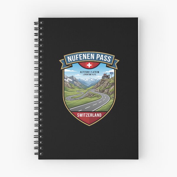 Item preview, Nufenen Pass Switzerland Legendary Alpine Road Design designed and sold by enzoade.