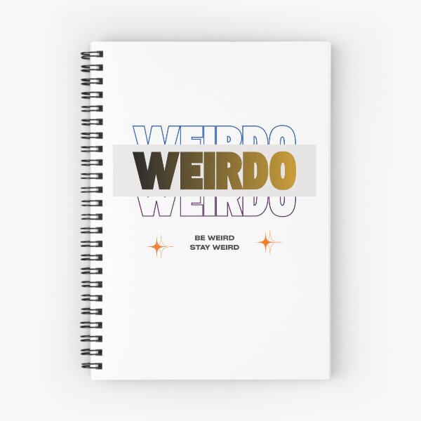 Item preview, Stay Weird Typography | Modern Weirdo Quote Design designed and sold by MissLotusStudio.