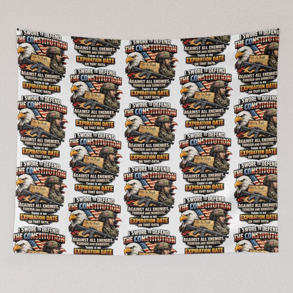Item preview, Us Soldier Enduring Vow National Principles designed and sold by valsiaocon.