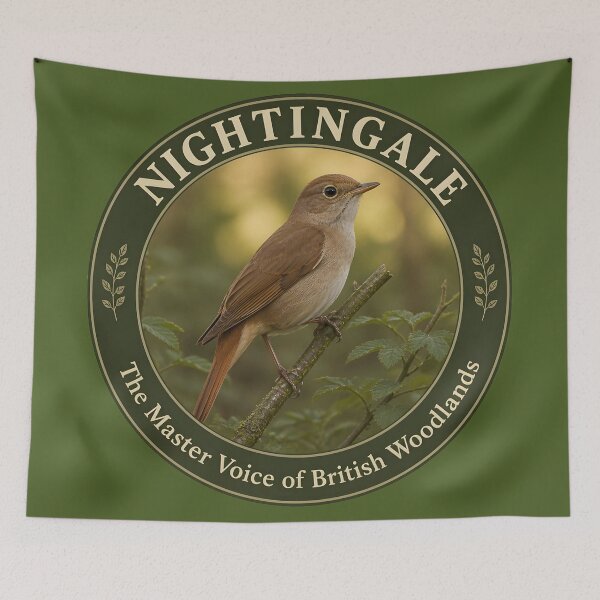 Item preview, NIGHTINGALE      – The Master Voice of British Woodlands designed and sold by The Digital Compass.