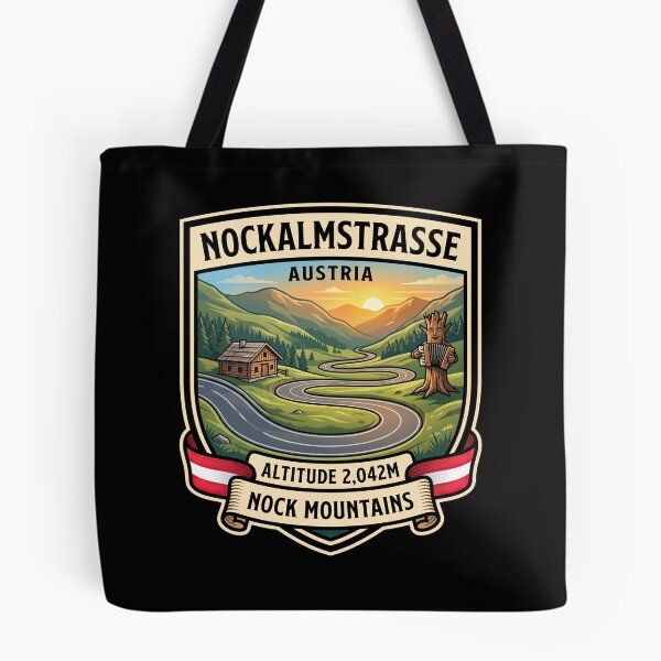 Item preview, Nockalmstraße Motorcycle Touring Austria Design designed and sold by enzoade.