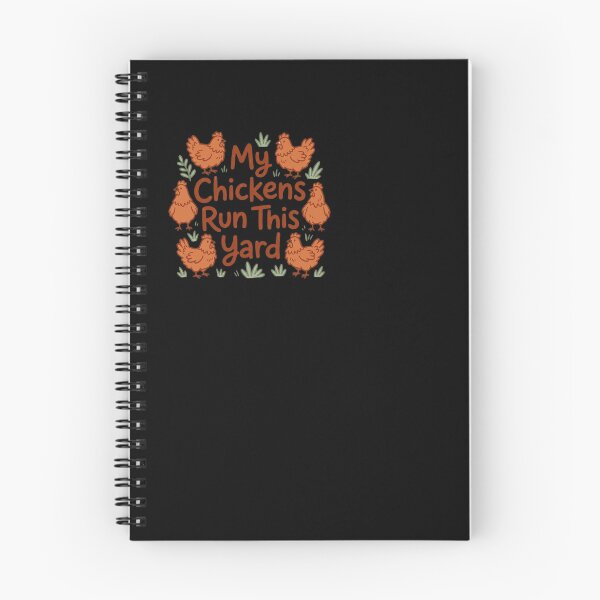 Item preview, My Chickens Run This Yard - Backyard Chicken designed and sold by BinAlgoPix.