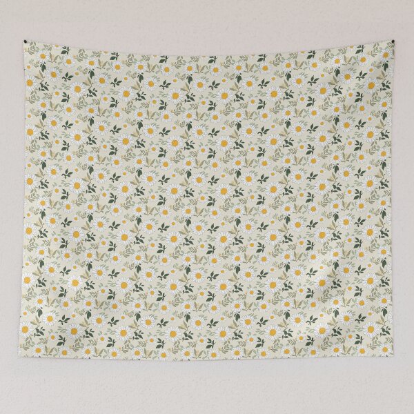 Item preview, Soft Daisy Floral Seamless Botanical Pattern Background designed and sold by Onulodesign.