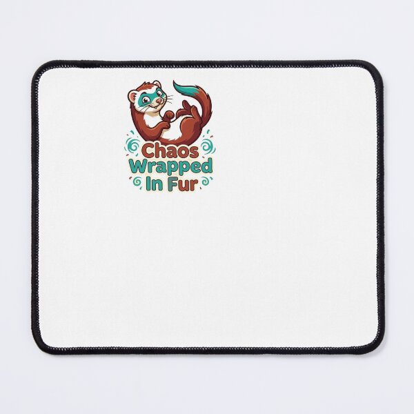 Item preview, Chaos Wrapped In Fur - Ferret designed and sold by BinAlgoPix.