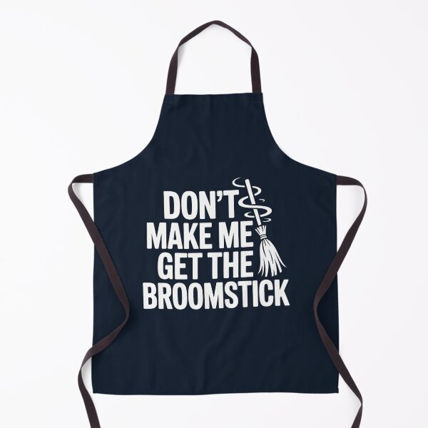 Item preview, Don't Make Me Get The Broomstick Funny Witch Halloween Shirt designed and sold by Raw Tigers.