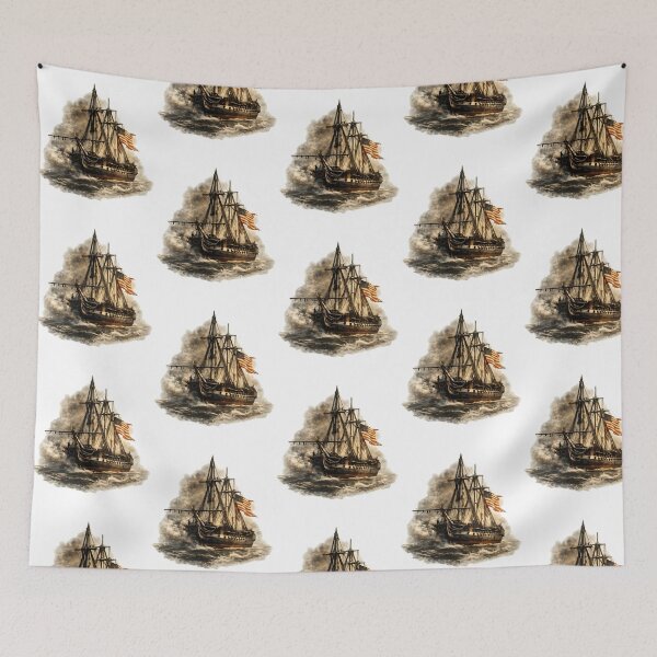 Item preview, Uss Constitution Old Ironsides Tall Ship designed and sold by valsiaocon.