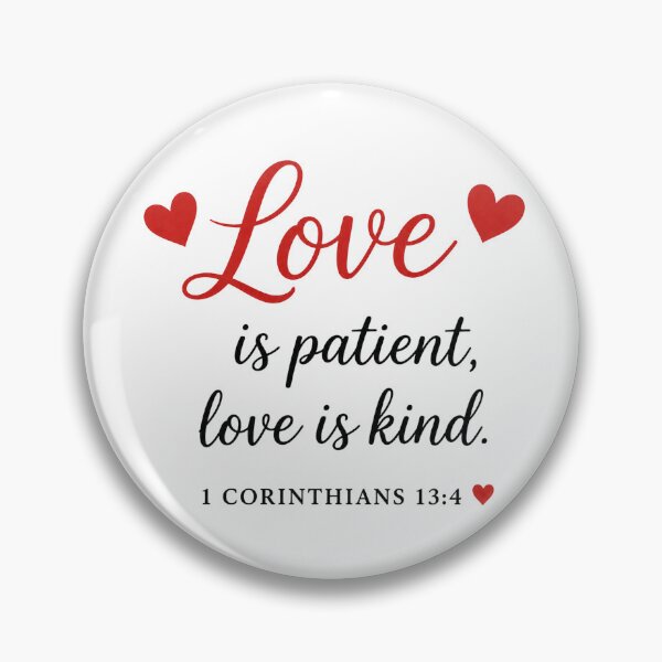 Item preview, Copy of Love Never Fails 1 Corinthians 13:4–8 Faith Graphic designed and sold by WHConwayDesigns.