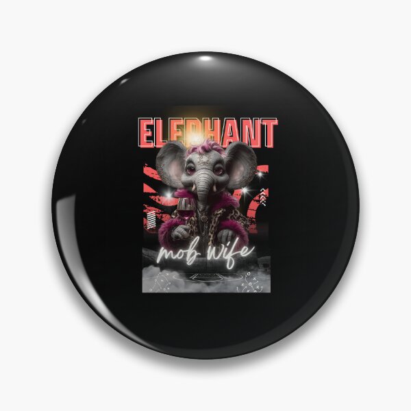 Item preview, Elephant Mob Wife Glamorous designed and sold by SolaVault.