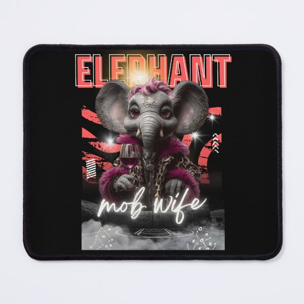 Item preview, Elephant Mob Wife Glamorous designed and sold by SolaVault.