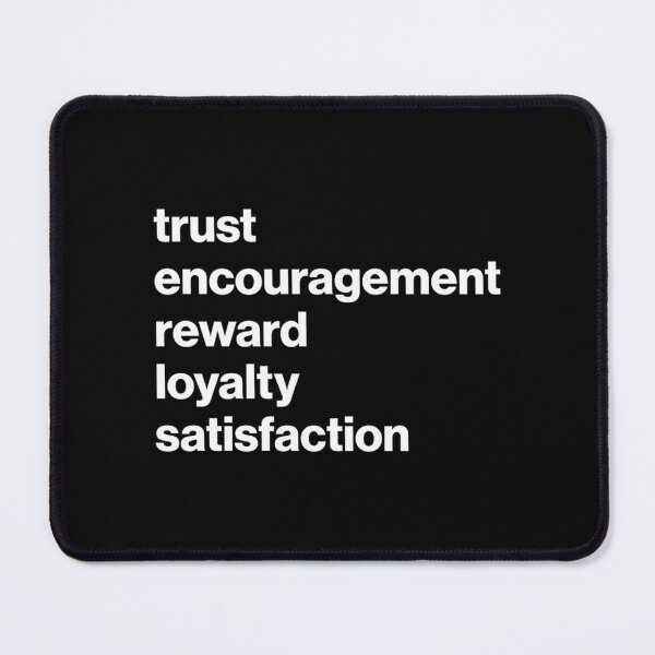 Item preview, David Brent Quote Trust Encouragement Reward Loyalty Satisfaction designed and sold by villadeeke.