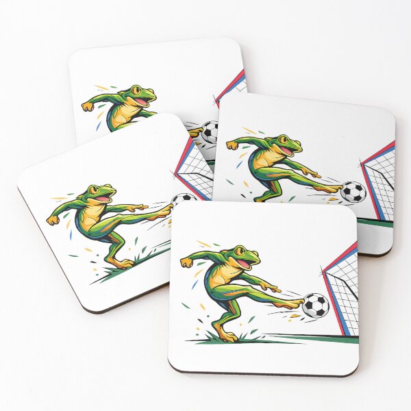 Item preview, Funny Soccer Frog Cartoon  Cute Football Frog PNG designed and sold by HoMya.