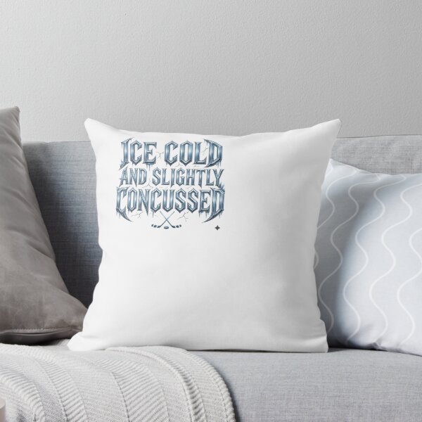 Item preview, Ice Cold And Slightly Concussed - Hockey designed and sold by BinAlgoPix.