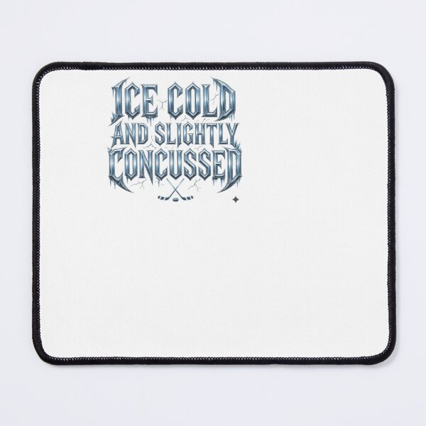 Item preview, Ice Cold And Slightly Concussed - Hockey designed and sold by BinAlgoPix.