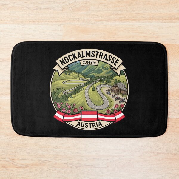 Item preview, Nockalmstraße Austria Mountain Explorer Graphic designed and sold by enzoade.