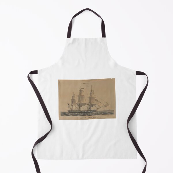 Item preview, Vintage Uss Constitution Ship Illustration (1846) designed and sold by valsiaocon.