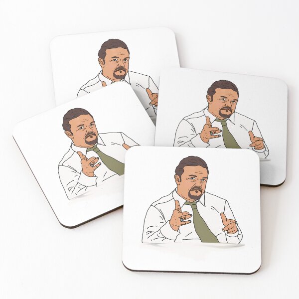 Item preview, David Brent Ricky Gervais Cutout designed and sold by villadeeke.