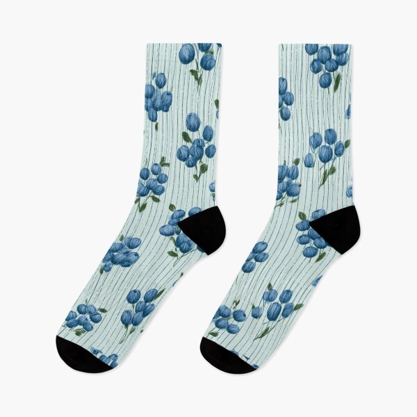 Item preview, Tiny Blue Berries Pattern Cute Crayon Style designed and sold by VectorForge.