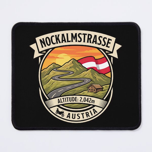 Item preview, Nockalmstraße Austria Legendary Driving Road Graphic designed and sold by enzoade.