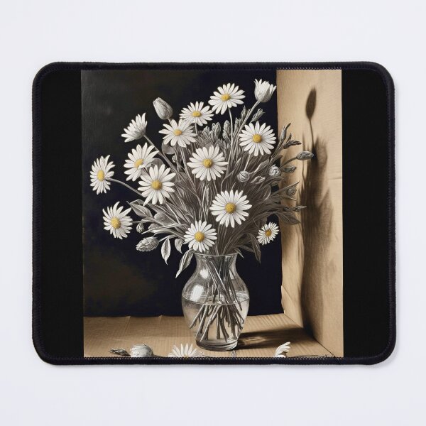 Item preview, Still Life with a Vase of Daisies. designed and sold by ©Janis Zroback.