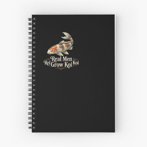 Item preview, Real Men Grow Koi - Pond Dad designed and sold by BinAlgoPix.