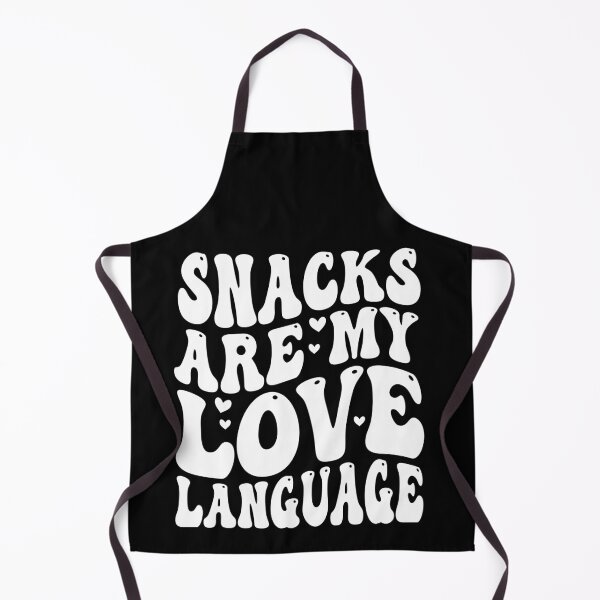 Item preview, Snacks Are My Love Language Funny Food Lover | Snack Addict Gift | Cute Food Humor Design designed and sold by 76Valeria.