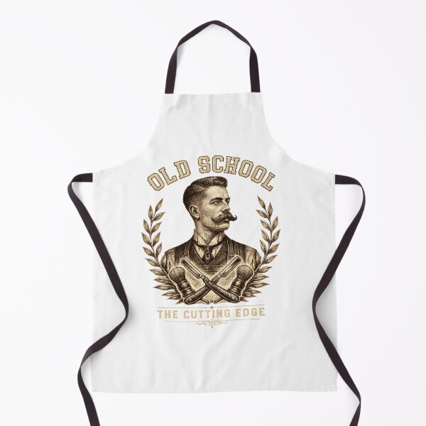 Item preview, Old School: The Cutting Edge | Vintage Design for Barbers and Classic Shaving Enthusiasts designed and sold by Studio_21.