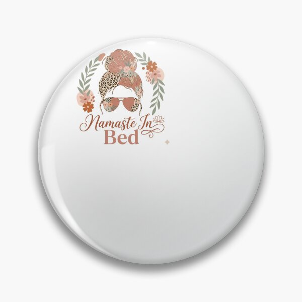 Item preview, Namaste In Bed - Yoga designed and sold by BinAlgoPix.