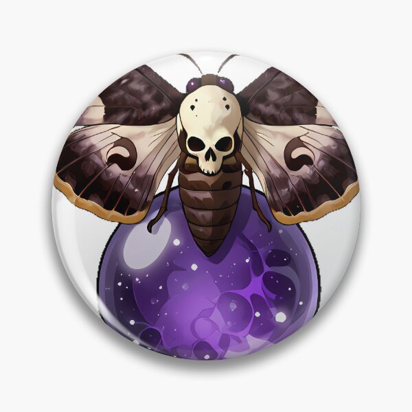 Item preview, Death's Head Hawkmoth with Crystal Ball designed and sold by IllumeInk.