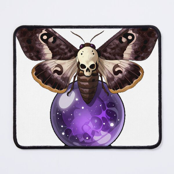 Item preview, Death's Head Hawkmoth with Crystal Ball designed and sold by IllumeInk.