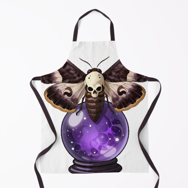 Item preview, Death's Head Hawkmoth with Crystal Ball designed and sold by IllumeInk.