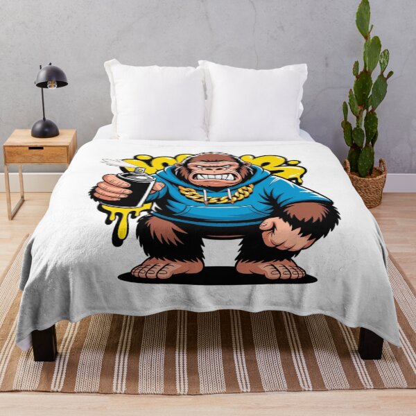 Item preview, Graffiti Gorilla Spray Paint Street Art Mascot designed and sold by Outlet Raloel.