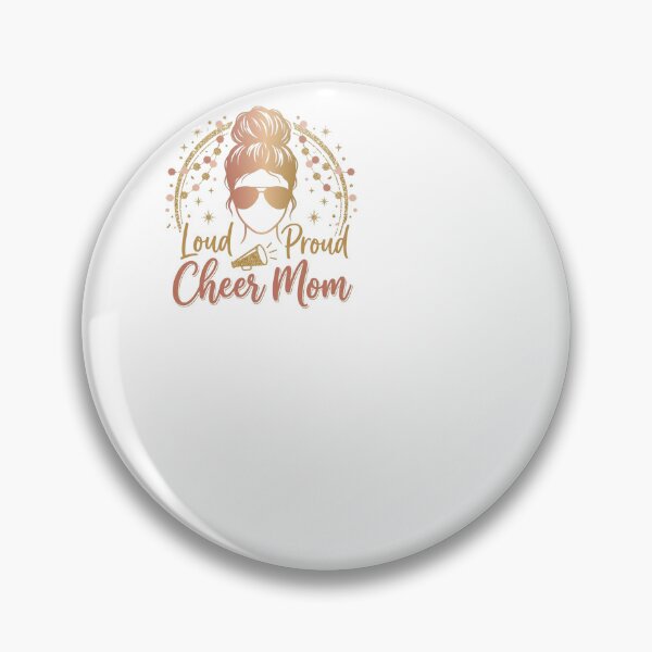 Item preview, Loud Proud Cheer Mom - Cheer Mom designed and sold by BinAlgoPix.