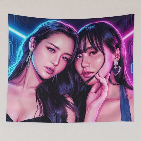 Item preview, AI Luv U Thai GL Tv Series Lgbtq+ Sapphic WLW Home Decor Poster Print Art Comic Pride  designed and sold by Mind Space.