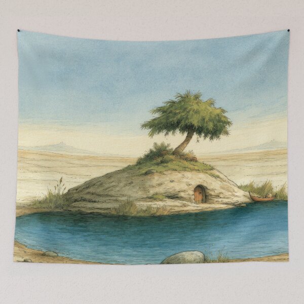 Item preview, The Hidden Oasis designed and sold by riquishop.