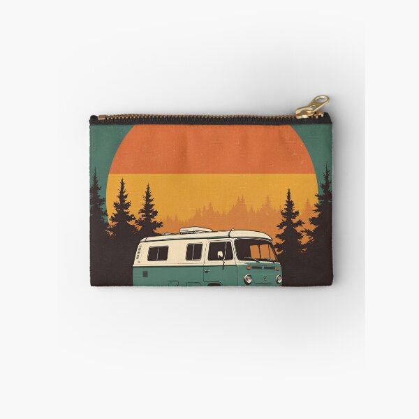 Item preview, Lost In The Right Direction - Retro Camper Van Adventure designed and sold by NeuralAuraArts.