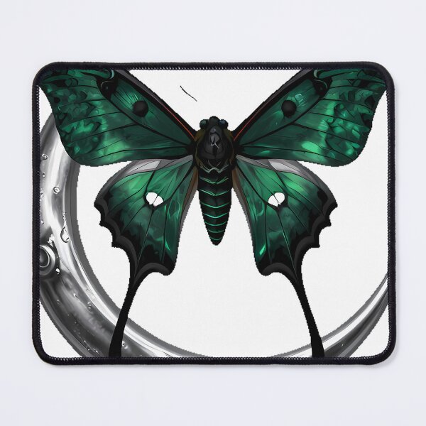 Item preview, Luna Moth on Crescent Moon designed and sold by IllumeInk.
