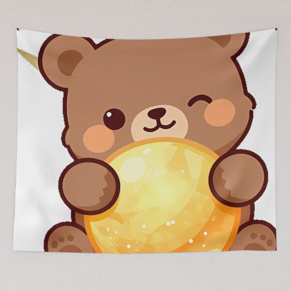Item preview, Bear Cub with Golden Sun designed and sold by pumsquare.