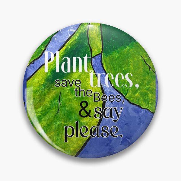 Item preview, acrylic painting with environmental quote designed and sold by GiSilver.