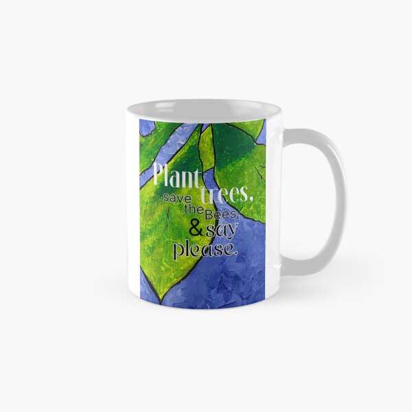 Item preview, acrylic painting with environmental quote designed and sold by GiSilver.