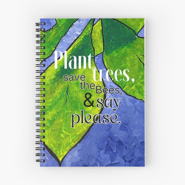 Item preview, acrylic painting with environmental quote designed and sold by GiSilver.