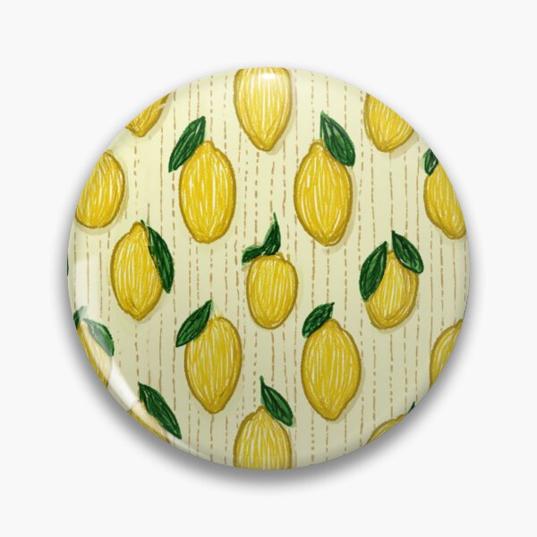 Item preview, Tiny Yellow Lemons Pattern Cute Crayon Style designed and sold by VectorForge.