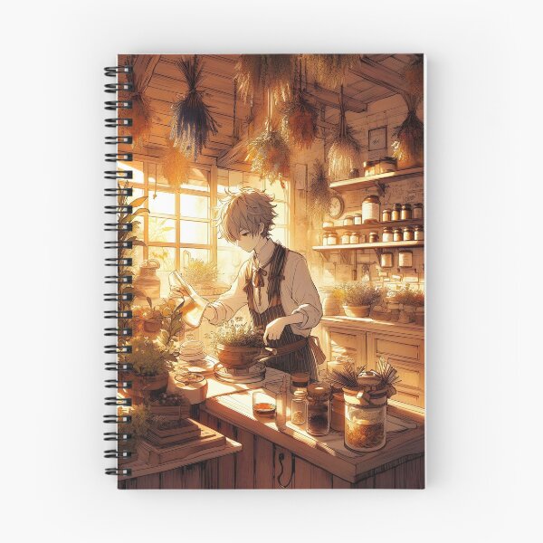 Item preview, The Secret Herbalist Kitchen Anime Poster designed and sold by Dhenin Studio.
