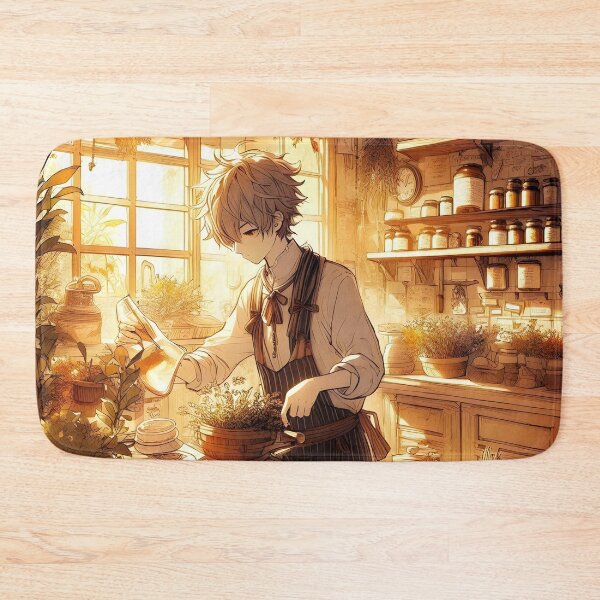 Item preview, The Secret Herbalist Kitchen Anime Poster designed and sold by Dhenin Studio.